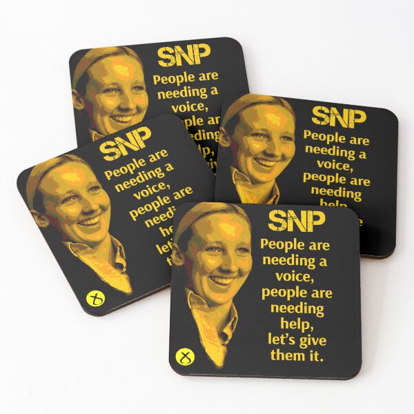 Item preview, Mhairie Black SNP People Need A Voice designed and sold by froggencrafts.