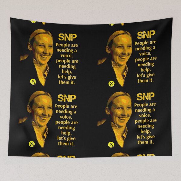 Item preview, Mhairie Black SNP People Need A Voice designed and sold by froggencrafts.