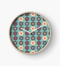 Retro Music Collection Clock
