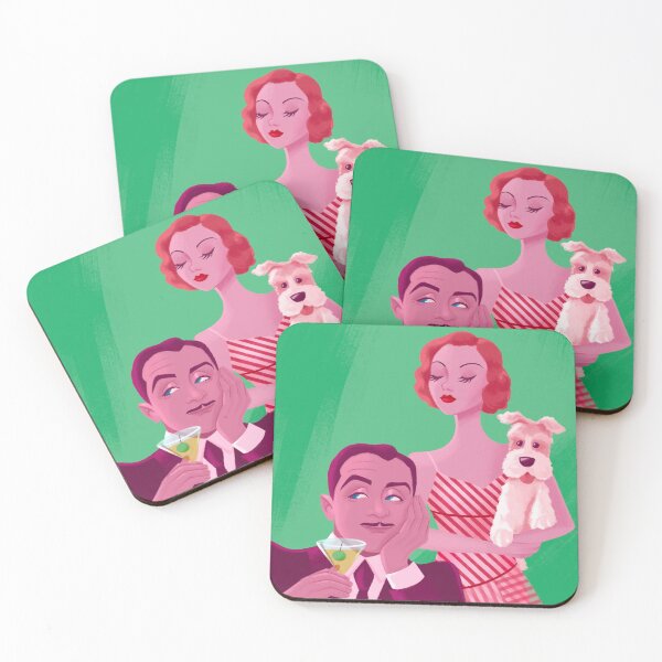 Item preview, Nick, Nora, and Asta  designed and sold by FromTheArchives.