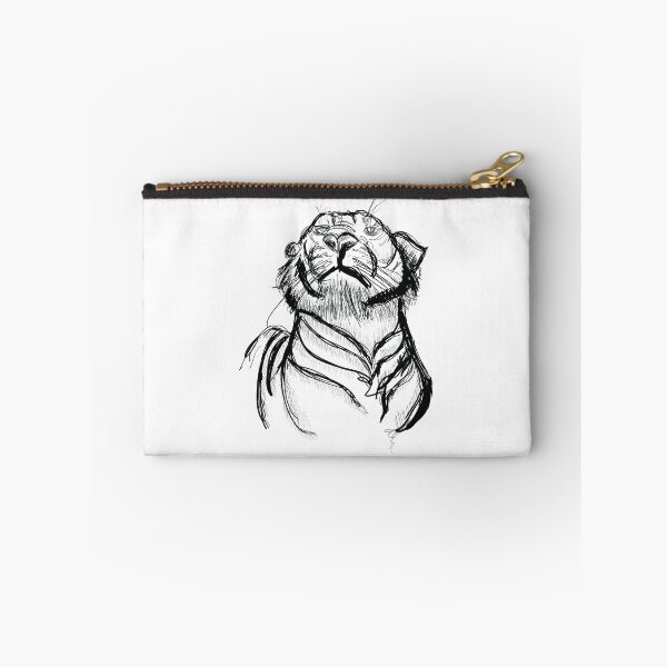 Item preview, tiger sketch illustration black and white sketch t-shirt | tiger t-shirt  designed and sold by KARTICK DUTTA.