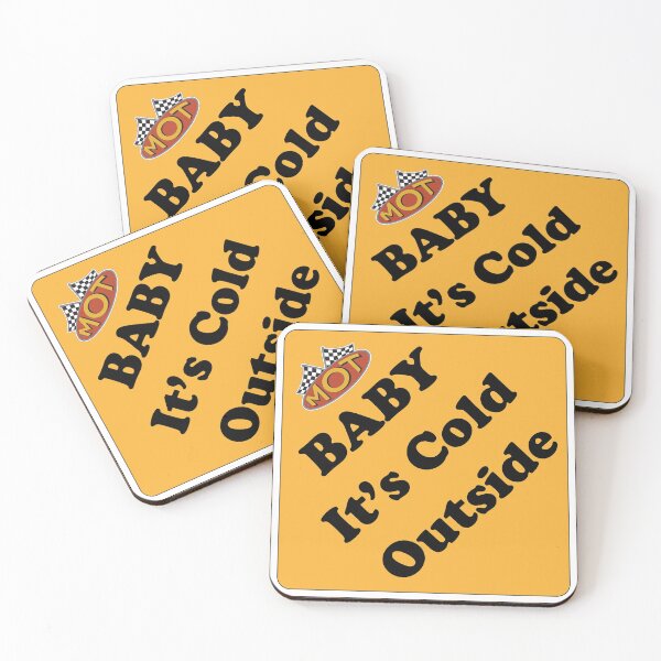 Item preview, Baby It's Cold Outside Bumper Sticker designed and sold by MotherOfRuby.