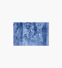 Frostiges Aquarell Galeriedruck