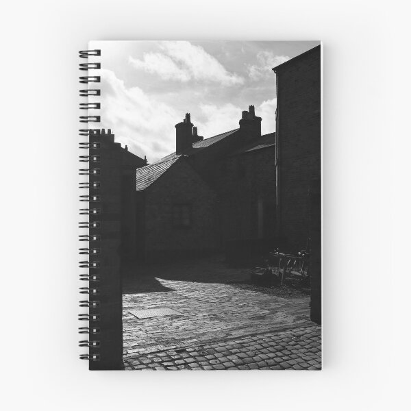 Item preview, Black & White Industrial Revolution Back to Back houses designed and sold by OnHeathAndMoor.