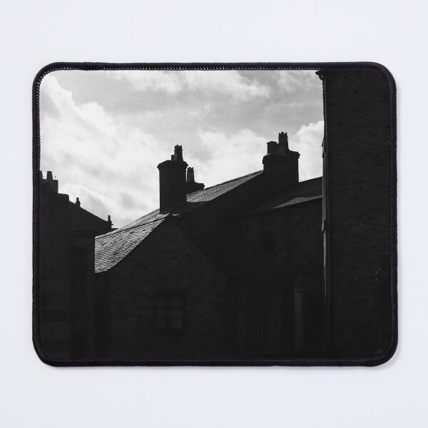 Item preview, Black & White Industrial Revolution Back to Back houses designed and sold by OnHeathAndMoor.
