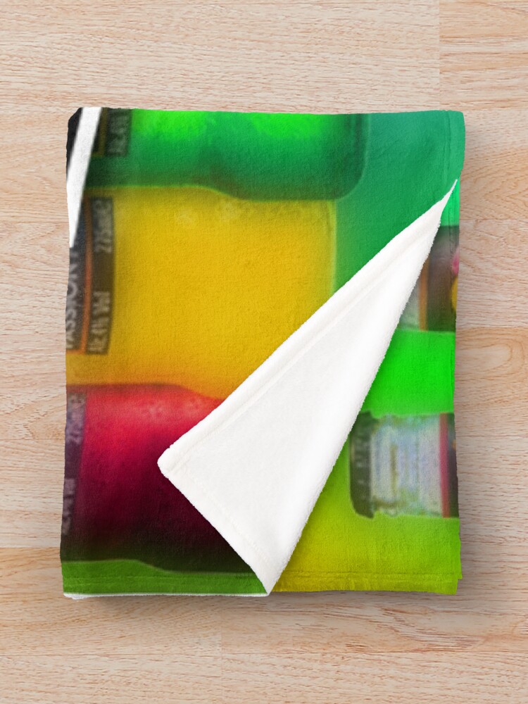 "VK Vodka Flavoured Drink Sesh" Throw Blanket for Sale by