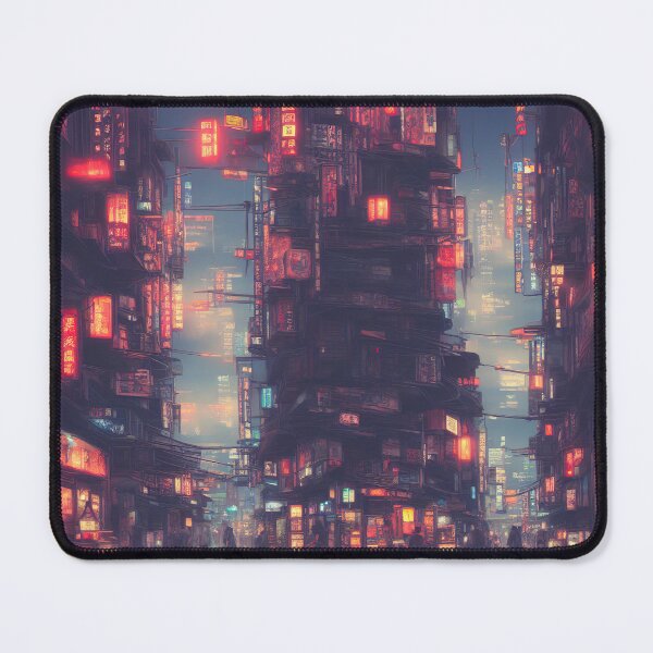Item preview, Taipei - Jiufen Old Street in Taiwan Abstract Painting designed and sold by Y2Bot.