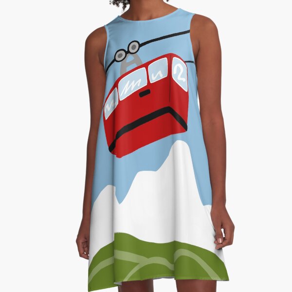 Funicular A-Line Dress