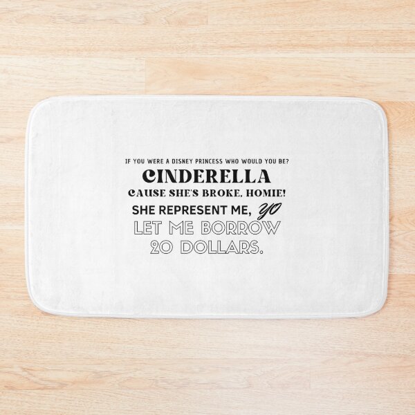 Item preview, Cinderella. She represented ME. Let me borrow 20 dollars. Anthony Mackie  designed and sold by rondelzoddau.