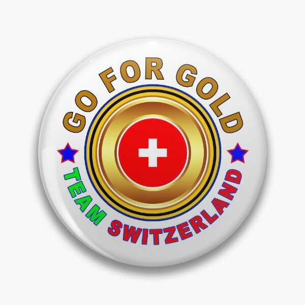 Item preview, GO FOR GOLD TEAM SWITZERLAND | World cup Design designed and sold by TeeEmpire.