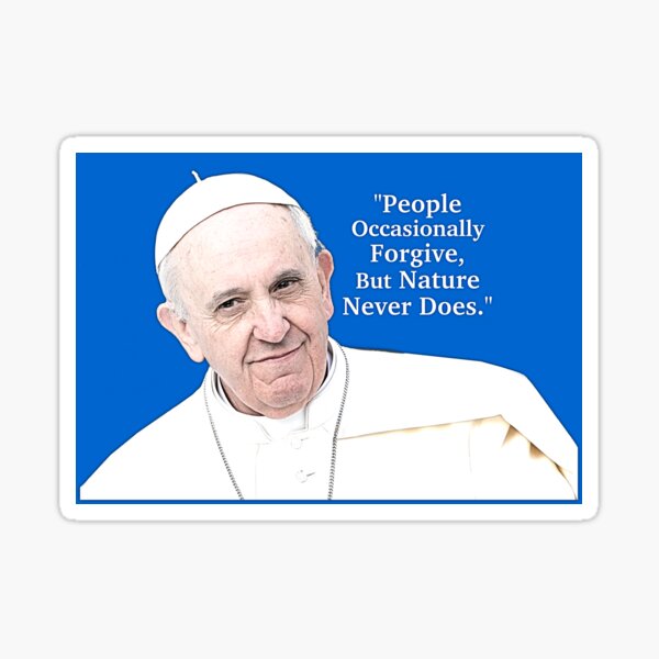 Item preview, Pope Francis - Nature designed and sold by froggencrafts.