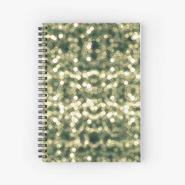 Abstract circle #8 Spiral Notebook