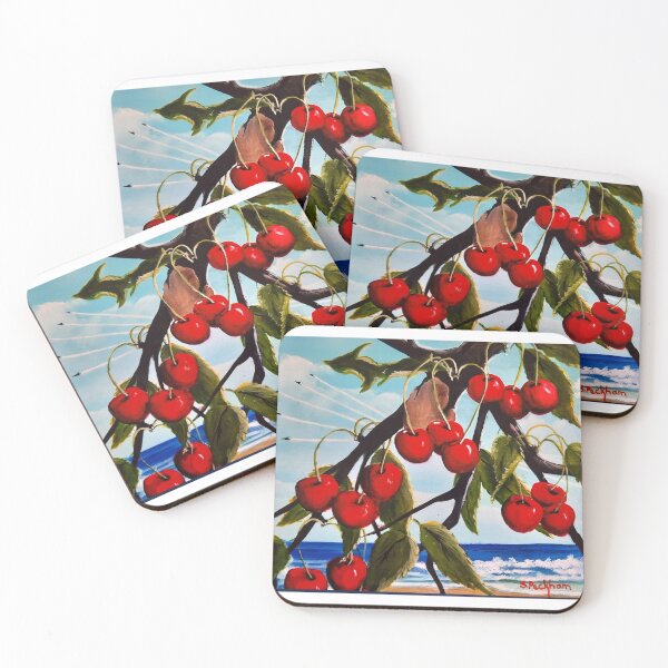 Item preview, Cherries by the Bay designed and sold by Sally peckham.