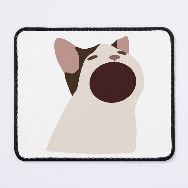 Item preview, Open mouth cat meme designed and sold by mollykay26.