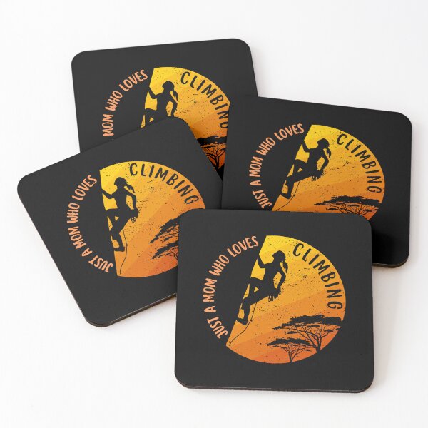 Item preview, Just A Mom Who Loves Climbing - Climber Lovers Designs designed and sold by MWProject.