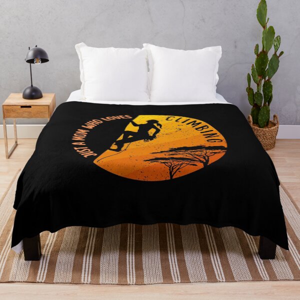Item preview, Just A Mom Who Loves Climbing - Climber Lovers Designs designed and sold by MWProject.
