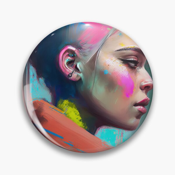 Item preview, vibrant paint punk designed and sold by Jenslemmens.