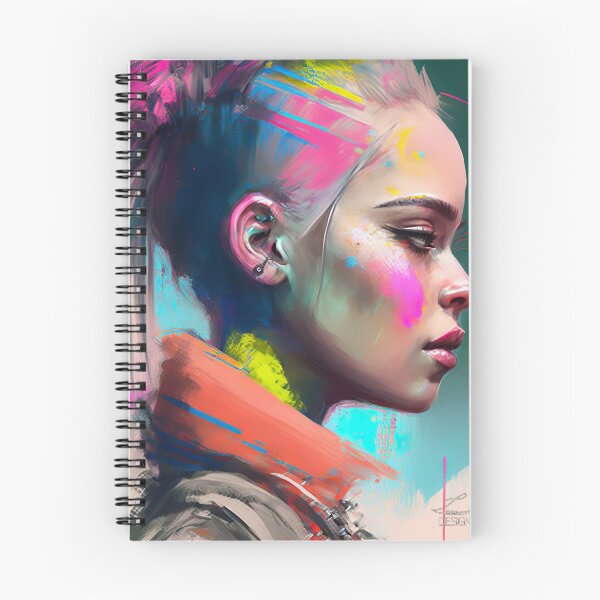 Item preview, vibrant paint punk designed and sold by Jenslemmens.