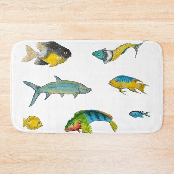 Item preview, Caribbean Sea Colorful Tropical Fish  designed and sold by Adrienne Smith.
