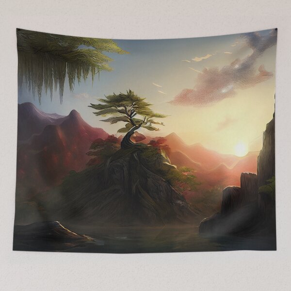 Item preview, Zen landscape designed and sold by CEVmemories.