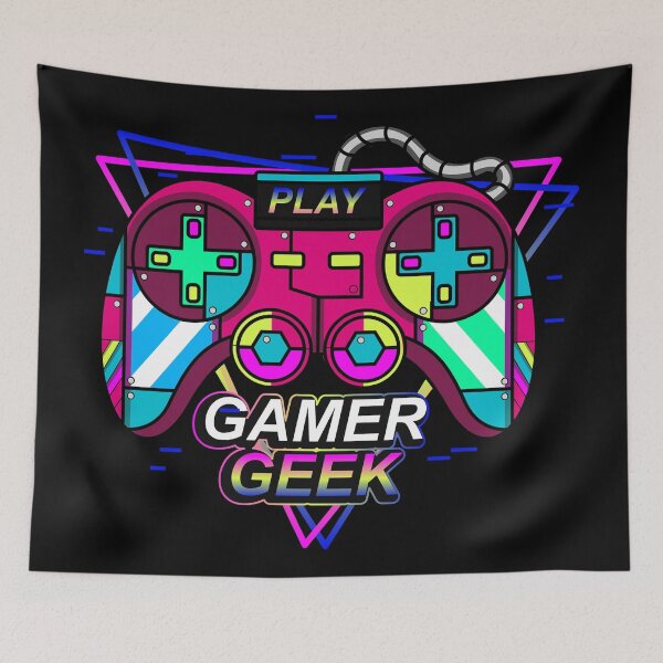 Item preview, Play Gamer Geek Art Design Draw Street Art Text Phrase Quote Graphic designed and sold by BK-Fishing.