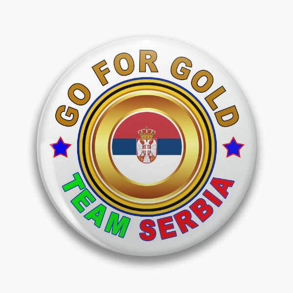 Item preview, GO FOR GOLD TEAM SERBIA | World cup Design designed and sold by TeeEmpire.
