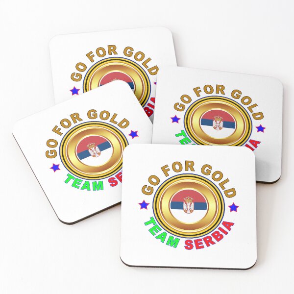 Item preview, GO FOR GOLD TEAM SERBIA | World cup Design designed and sold by TeeEmpire.