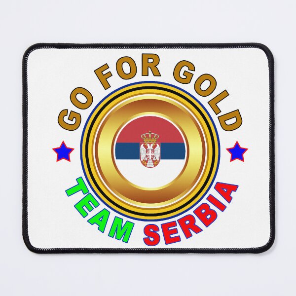 Item preview, GO FOR GOLD TEAM SERBIA | World cup Design designed and sold by TeeEmpire.