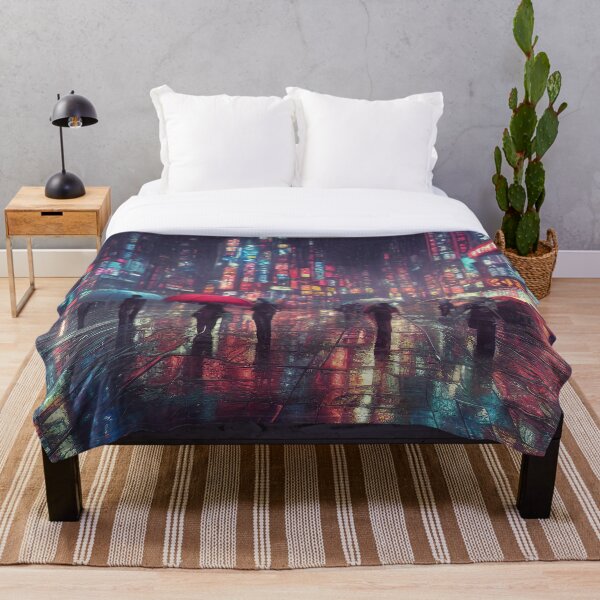 Item preview, Manhattan - De pie bajo la lluvia en el centro de Times Square designed and sold by Y2Bot.