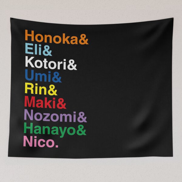 Item preview, Honoka Eli Kotori Umi Rin Maki Nozomi Hanayo Nico designed and sold by sky-alive.