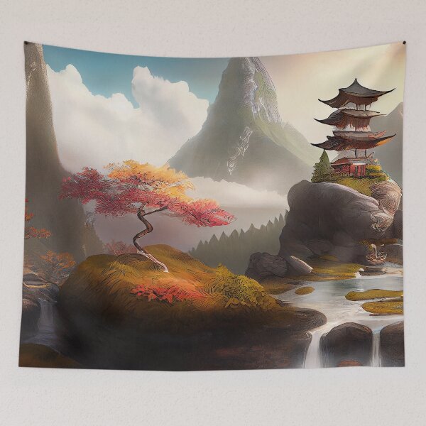 Item preview, Zen landscape designed and sold by CEVmemories.