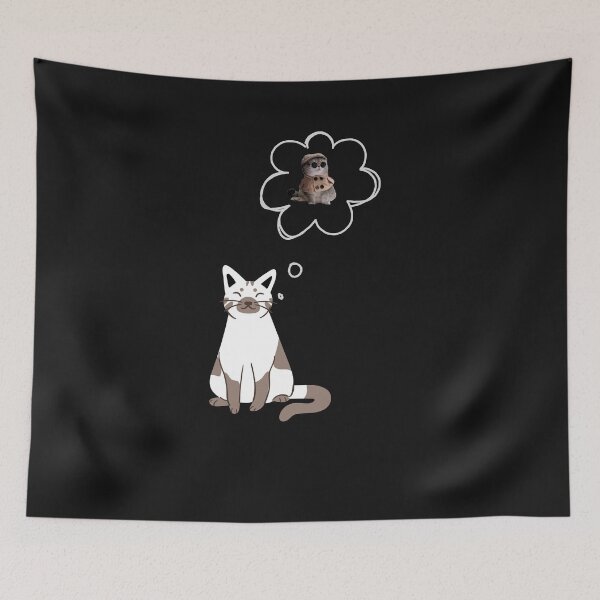 Item preview, lover cat thinking  designed and sold by Igmir.