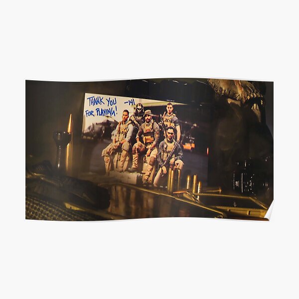 We are 141 - MW2 - TF141 Poster