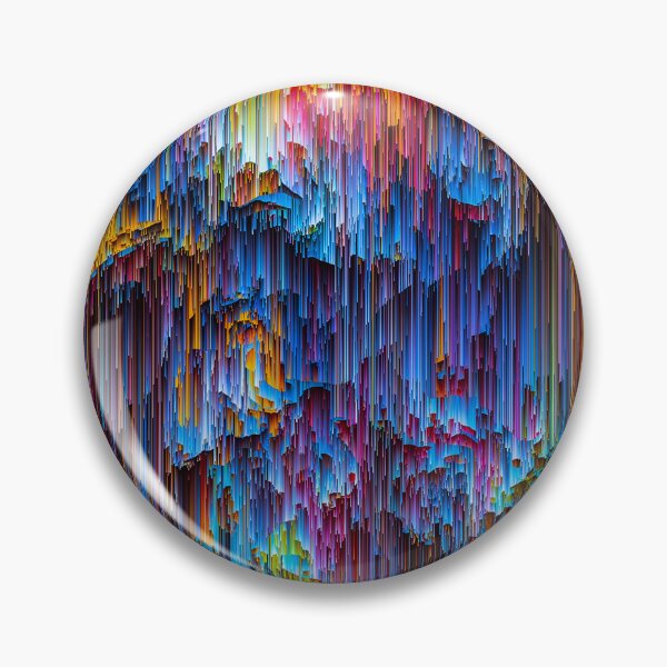 Item preview, Pixel sort art / Glitch art / Abstract rain designed and sold by Kavurmija.