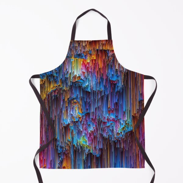 Item preview, Pixel sort art / Glitch art / Abstract rain designed and sold by Kavurmija.