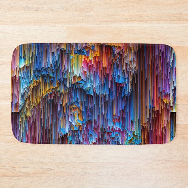 Item preview, Pixel sort art / Glitch art / Abstract rain designed and sold by Kavurmija.