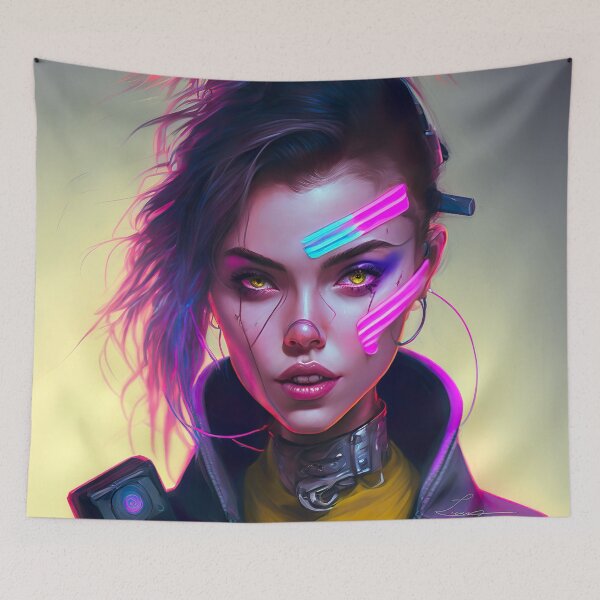 Item preview, cyberpunk designed and sold by Jenslemmens.