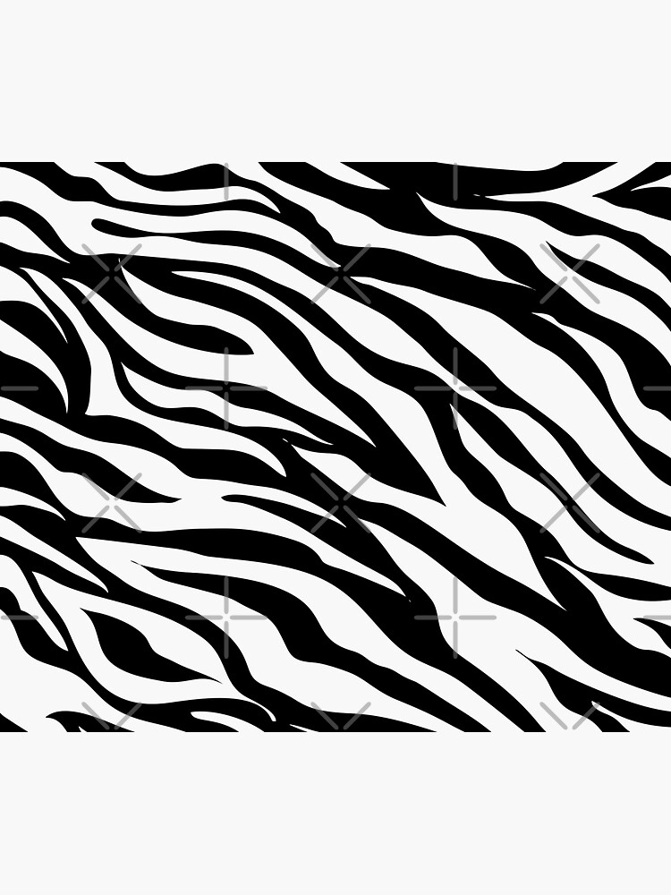 "Zebra Print" Sticker for Sale by SLCWearables Redbubble