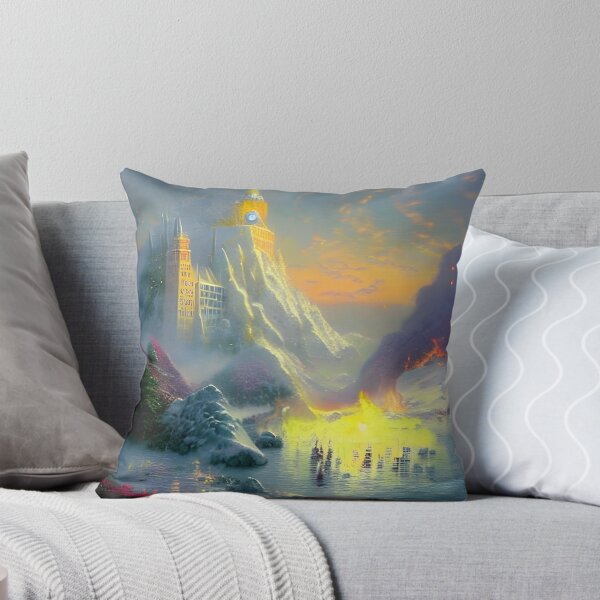 Item preview, The Land of Fire and Ice designed and sold by FamiliarPufferfish.