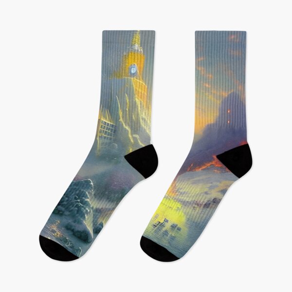 Item preview, The Land of Fire and Ice designed and sold by FamiliarPufferfish.