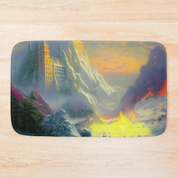 Item preview, The Land of Fire and Ice designed and sold by FamiliarPufferfish.