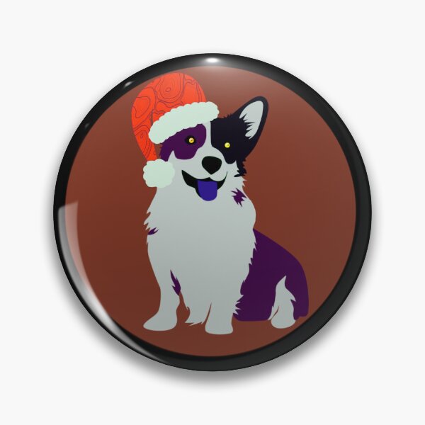 Item preview, Goth dog in the christmas spirit designed and sold by Sunwang.