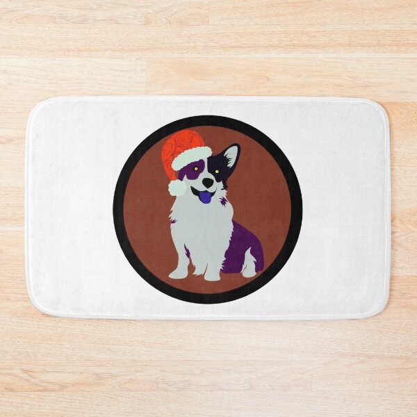 Item preview, Goth dog in the christmas spirit designed and sold by Sunwang.