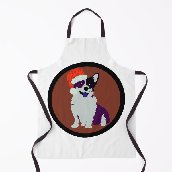 Item preview, Goth dog in the christmas spirit designed and sold by Sunwang.