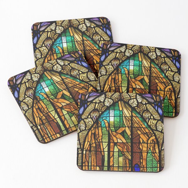 Item preview, Stained glass arch designed and sold by Aerialyn.