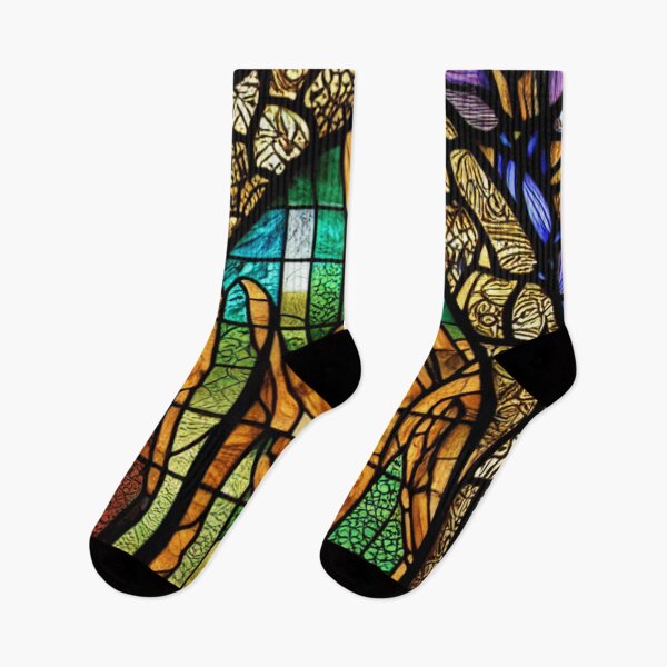 Item preview, Stained glass arch designed and sold by Aerialyn.