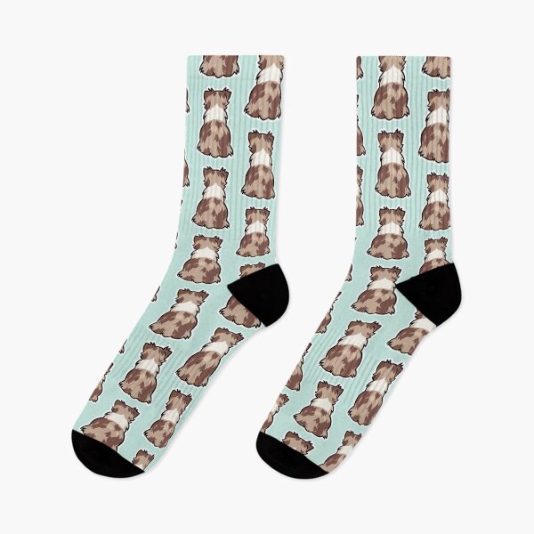 Item preview, red merle australian shepherd dog sticker magnet tote bag phone case designed and sold by conkberry.