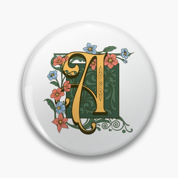 Item preview, Art Nouveau Letter A, Ornamental Letter A, Art Deco designed and sold by NatureFood.