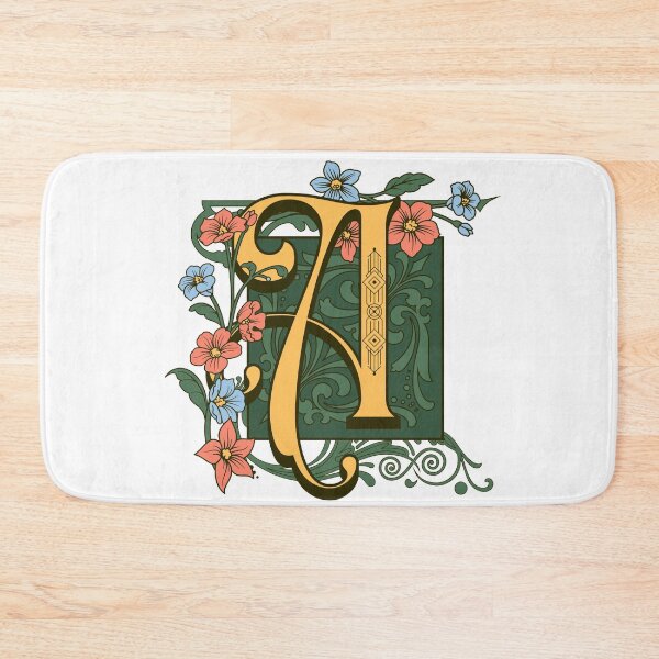 Item preview, Art Nouveau Letter A, Ornamental Letter A, Art Deco designed and sold by NatureFood.
