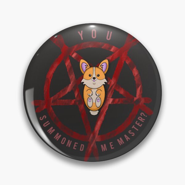 Item preview, Corgi Cute Pentagram designed and sold by Cannapaprika.